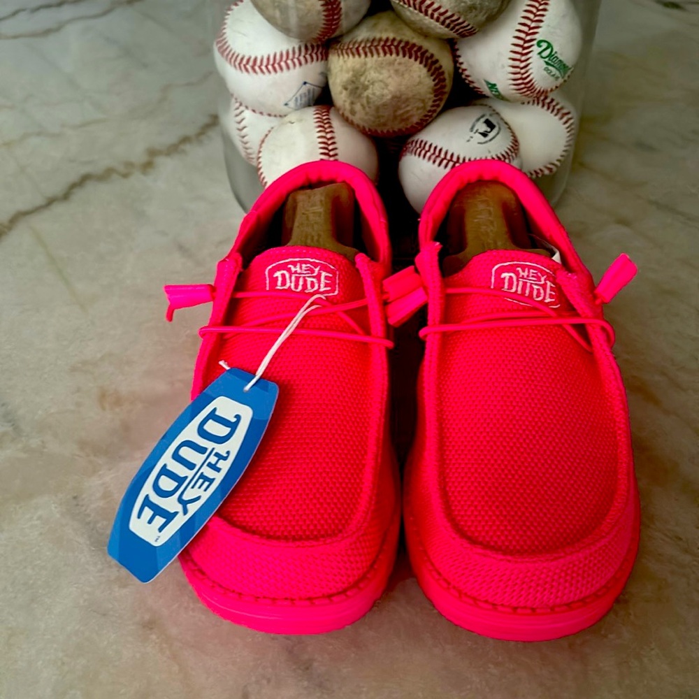 Hey Dude Hot Pink